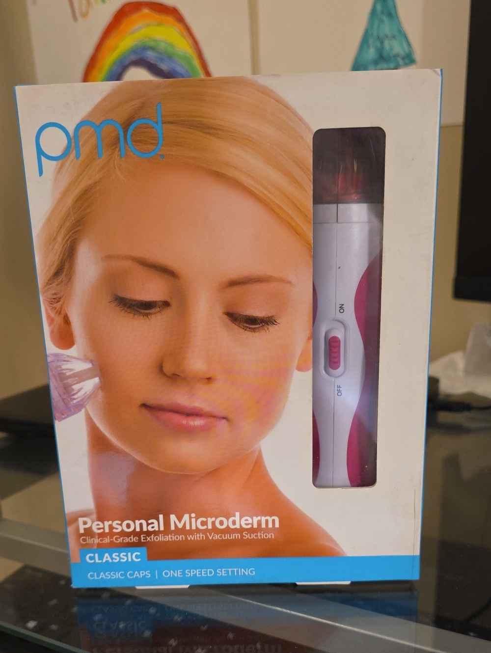 PMD Personal Microderm Classic - White & Pink Skincare Device